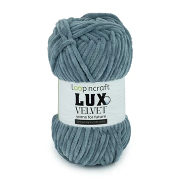 LUX VELVET - Metallic Blue