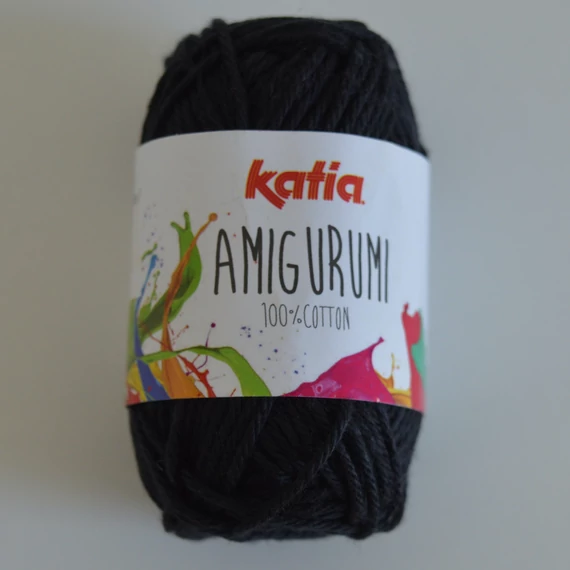 AMIGURUMI 100% COTTON - Black
