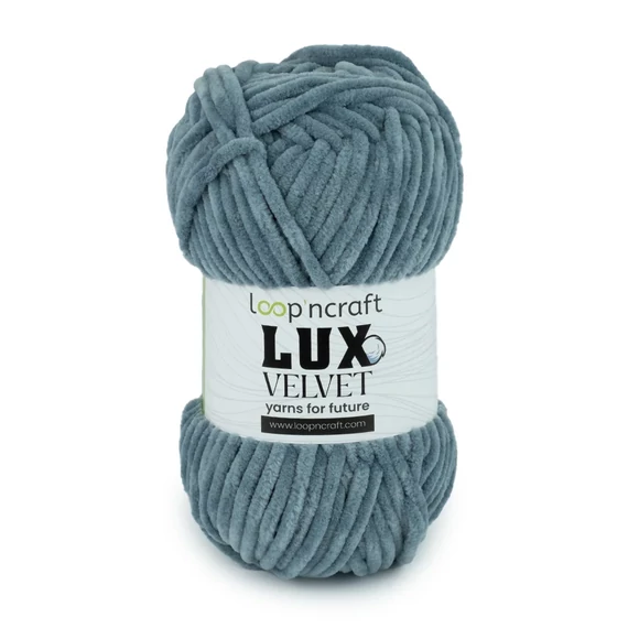 LUX VELVET - Metallic Blue