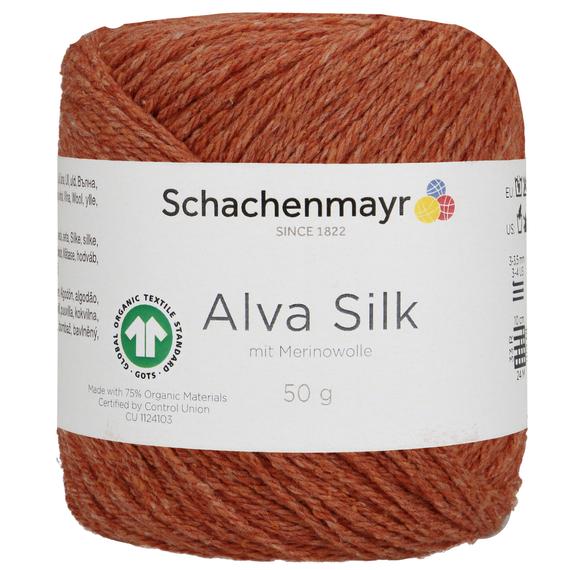 ALVA SILK - Terracotta