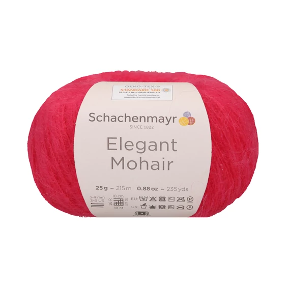 ELEGANT MOHAIR - Himbeere
