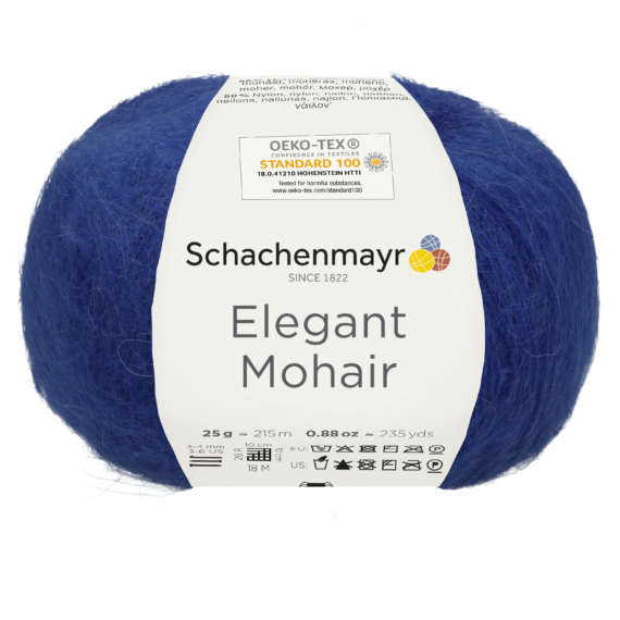 ELEGANT MOHAIR - Blau