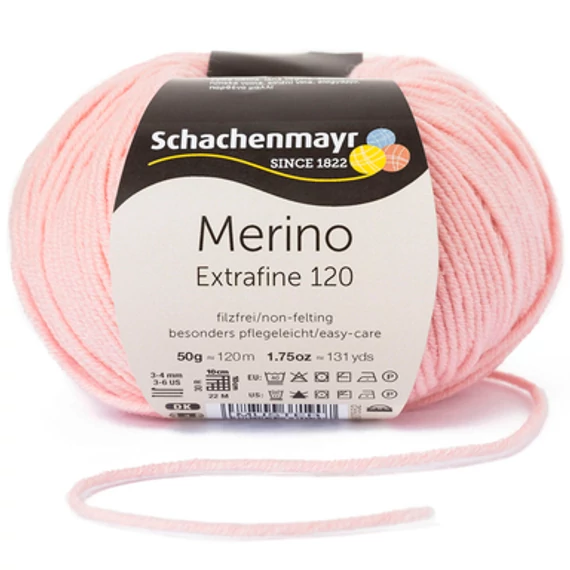 MERINO EXTRAFINE 120 - Puderrosa