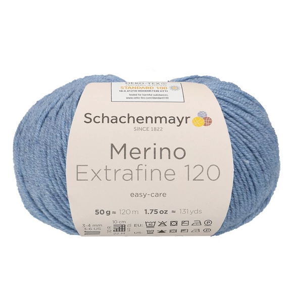 MERINO EXTRAFINE 120 - Wolke Meliert