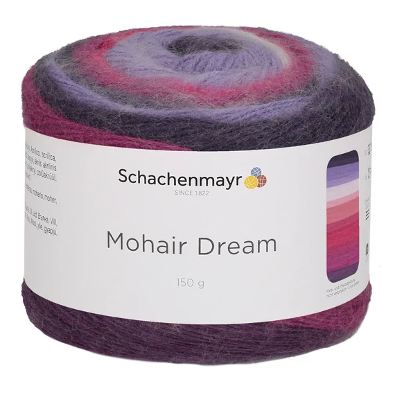 MOHAIR DREAM - Berry dream color