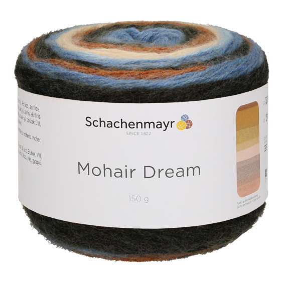 MOHAIR DREAM - True blue color